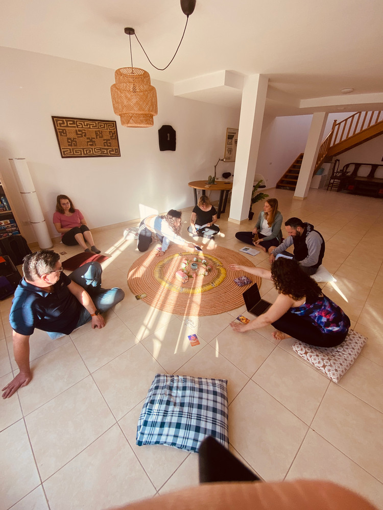 Retraite holistique au lever du jour